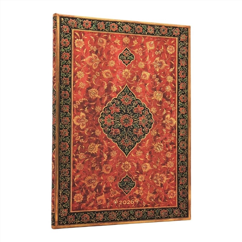 2026 Layla (Persian Poetry) Grande 12-month Vertical Hardcover Flexi Dayplanner 2026 (Elastic Band C/Product Detail/Calendars & Diaries