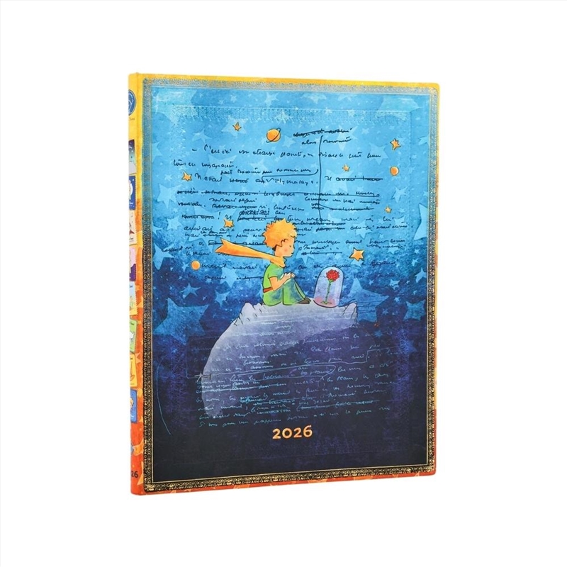 2026 Saint-Exupery, The Little Prince (Embellished Manuscripts Collection) Ultra 12-month Vertical S/Product Detail/Calendars & Diaries