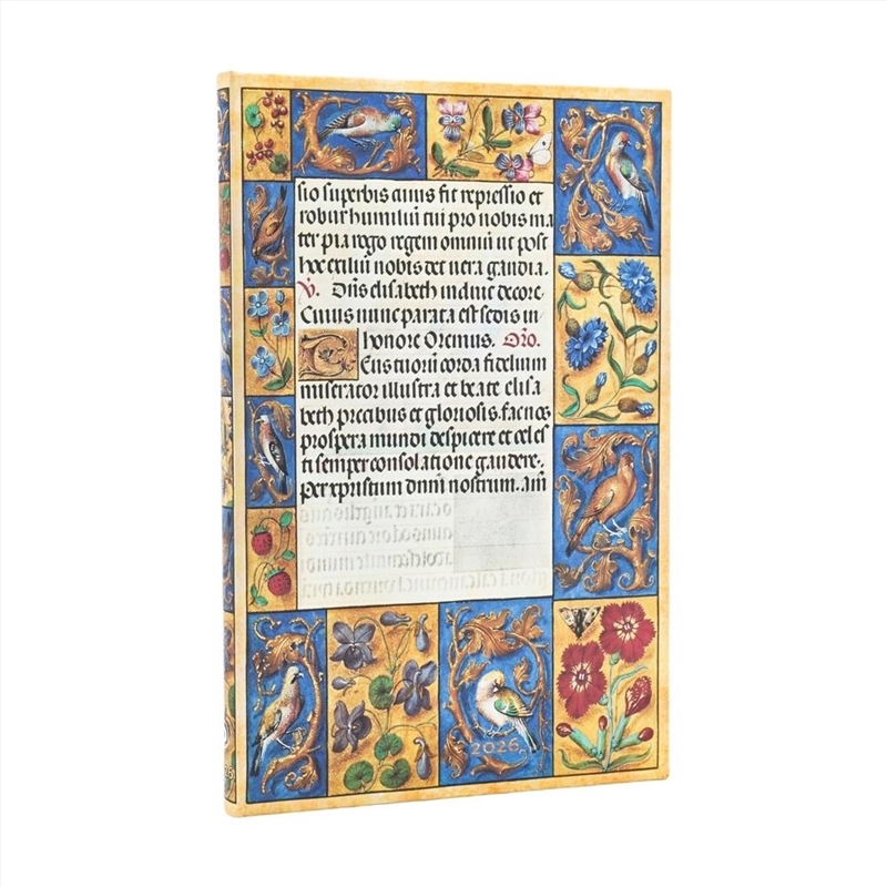 2026 Spinola Hours (Ancient Illumination) Maxi 12-month Vertical Hardcover Flexi Dayplanner 2026 (El/Product Detail/Calendars & Diaries
