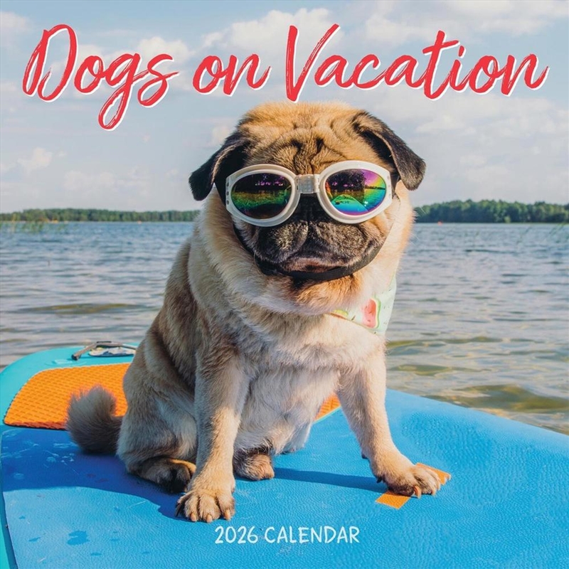 Dogs on Vacation Wall Calendar 2026/Product Detail/Calendars & Diaries