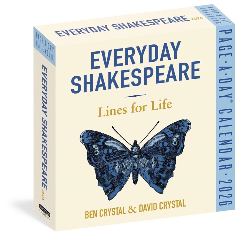 Everyday Shakespeare: Lines for Life Page-A-Day  Calendar 2026/Product Detail/Calendars & Diaries