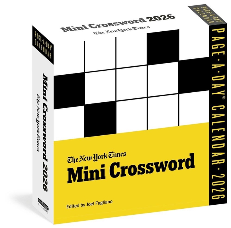 New York Times Mini Crossword Page-A-Day  Calendar 2026/Product Detail/Calendars & Diaries