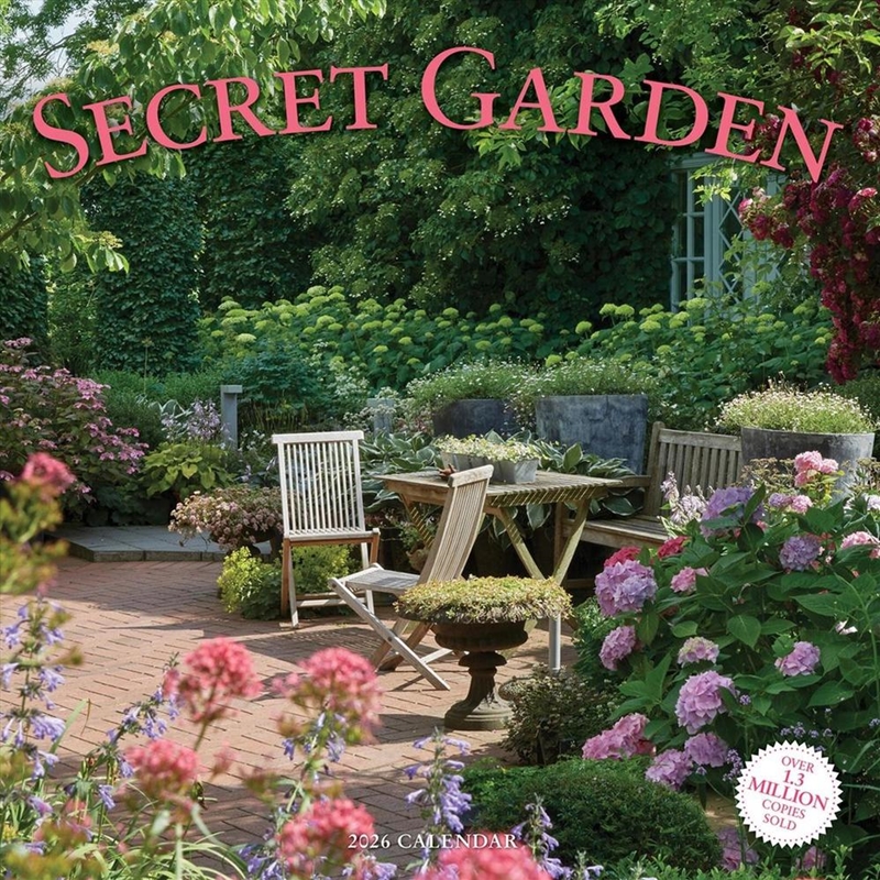 Secret Garden Wall Calendar 2026/Product Detail/Calendars & Diaries