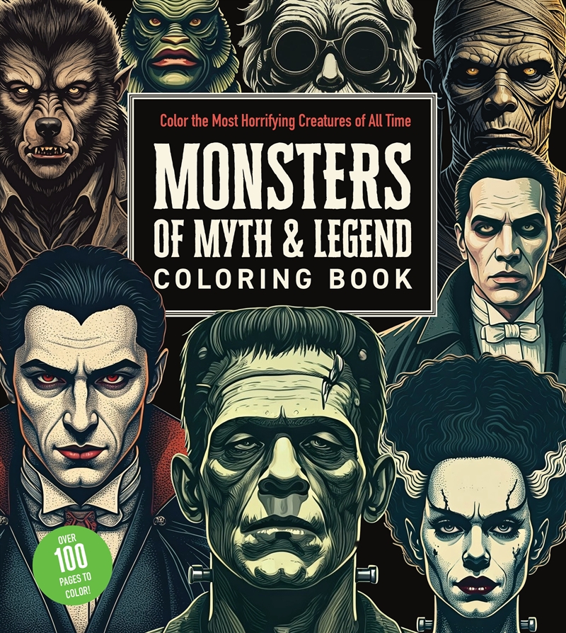 Monsters Of Myth And Legend Coloring Book/Product Detail/Adults Colouring
