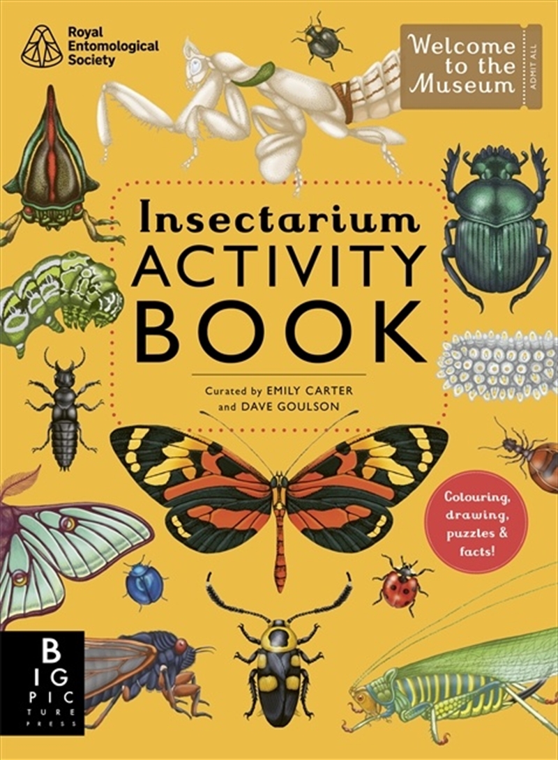 Insectarium Activity Book/Product Detail/Kids Activity Books