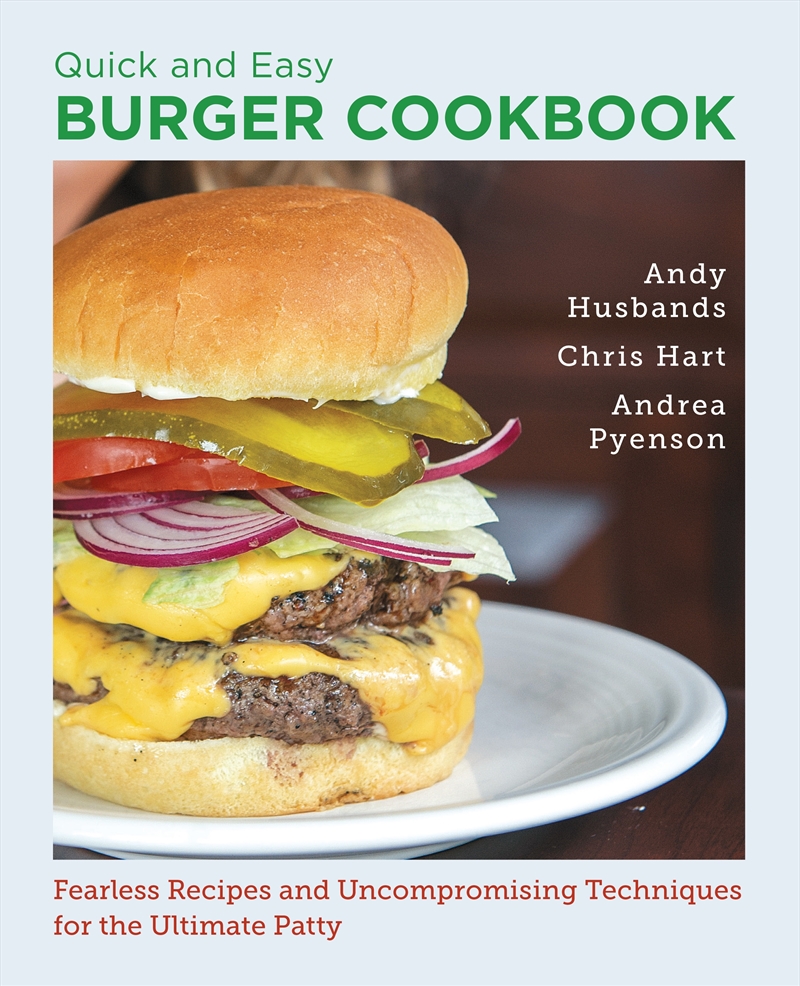 Quick And Easy Burger Cookbook/Product Detail/Recipes, Food & Drink