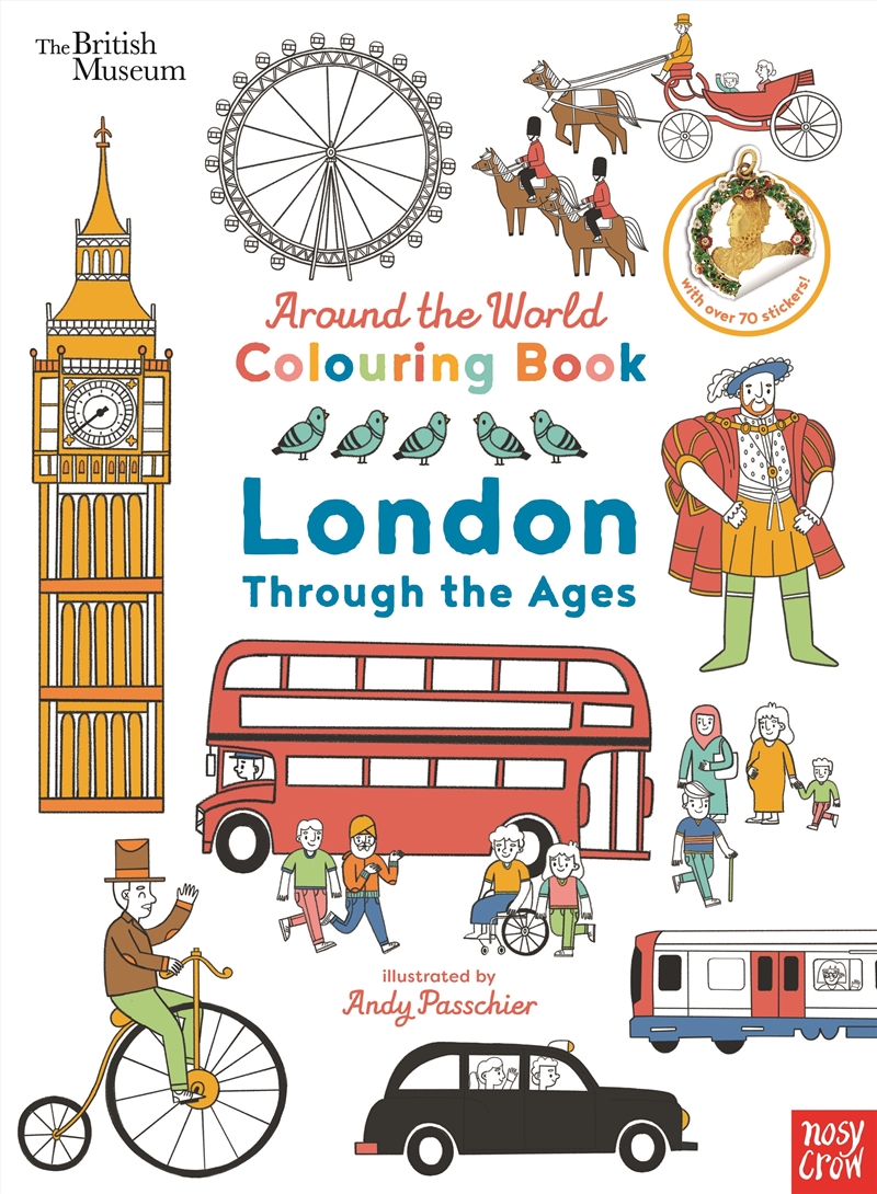 London (British Museum: Around The World Colouring Book)/Product Detail/Kids Colouring