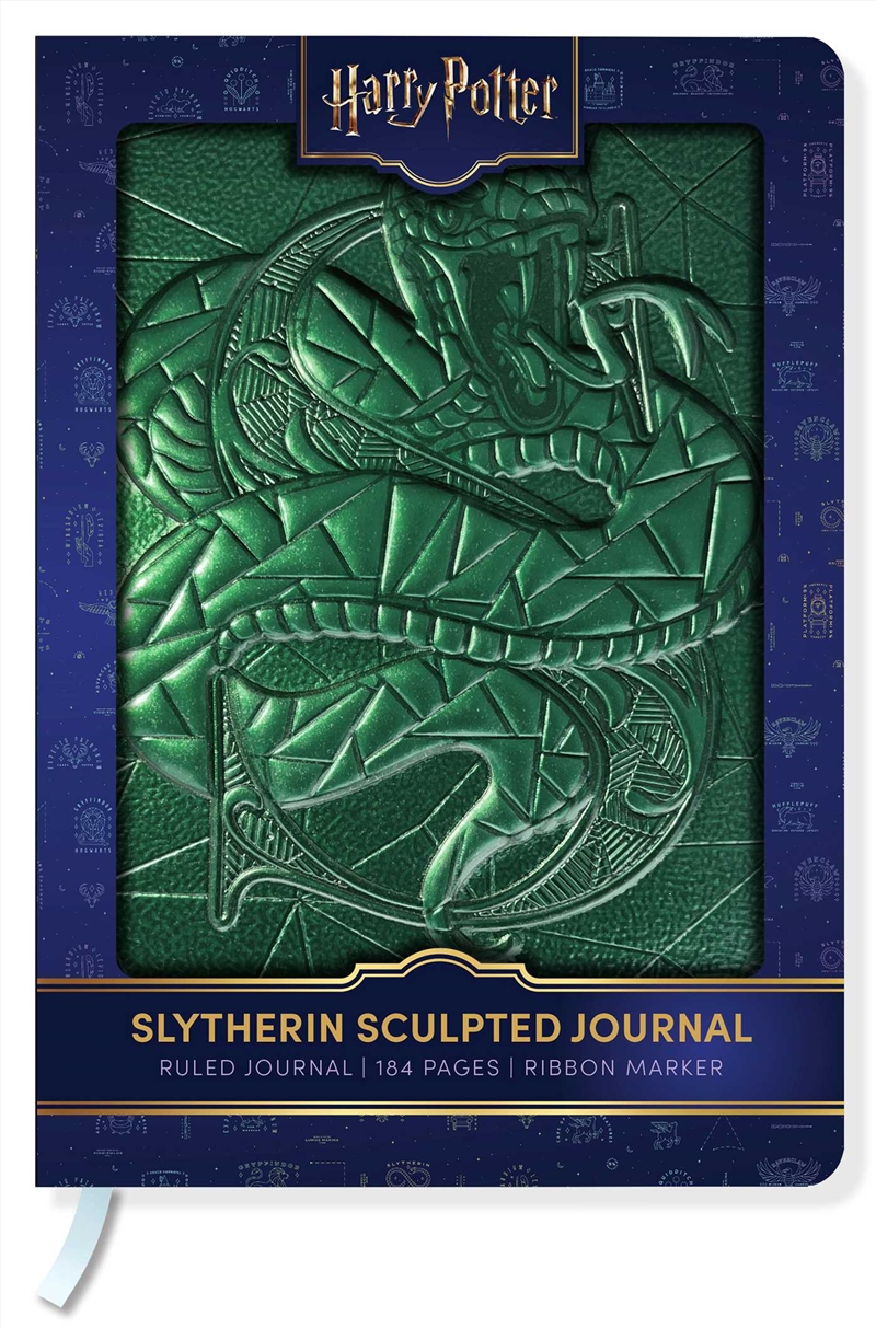 Harry Potter Sculpted Journal: Slytherin/Product Detail/Notebooks & Journals