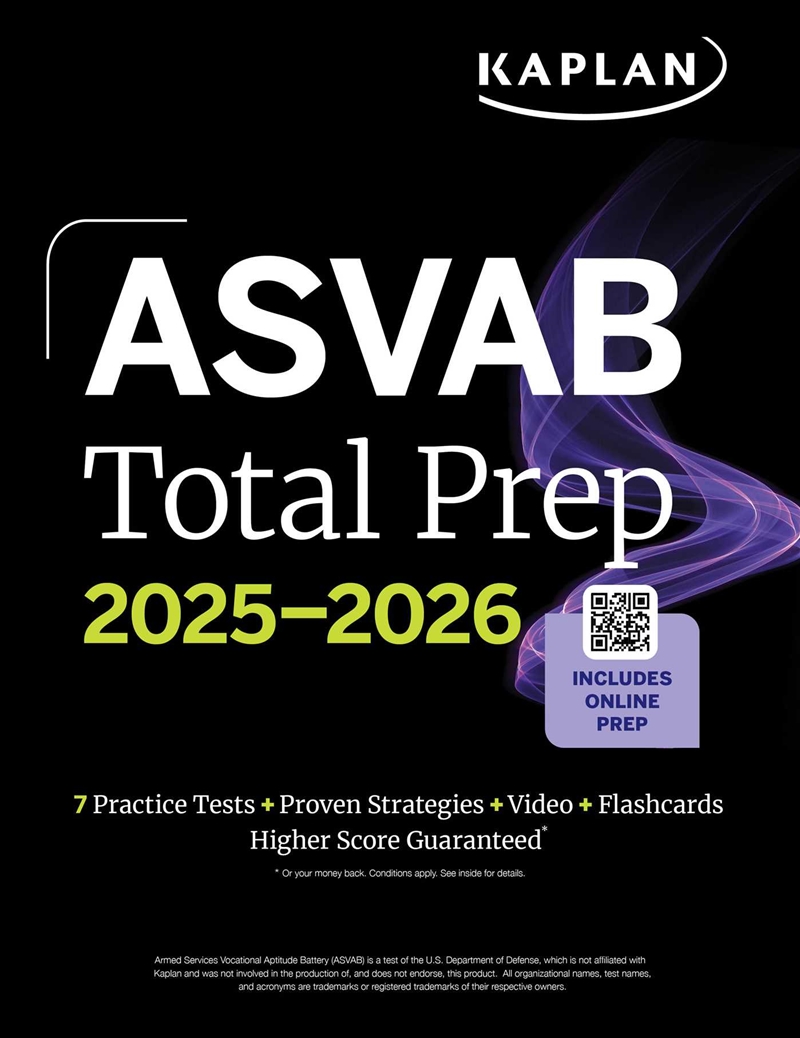 ASVAB Total Prep 2025-2026: Includes 7 Full Length Practice Tests + 2000+ Practice Questions and Fla/Product Detail/Teaching