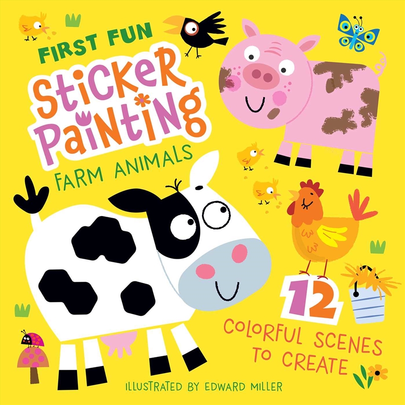 First Fun: Sticker Painting Farm Animals/Product Detail/Kids Activity Books
