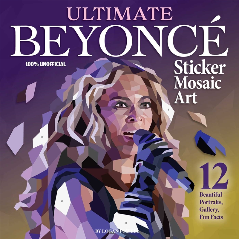 Ultimate Beyonce Sticker Mosaic Art/Product Detail/Kids Activity Books