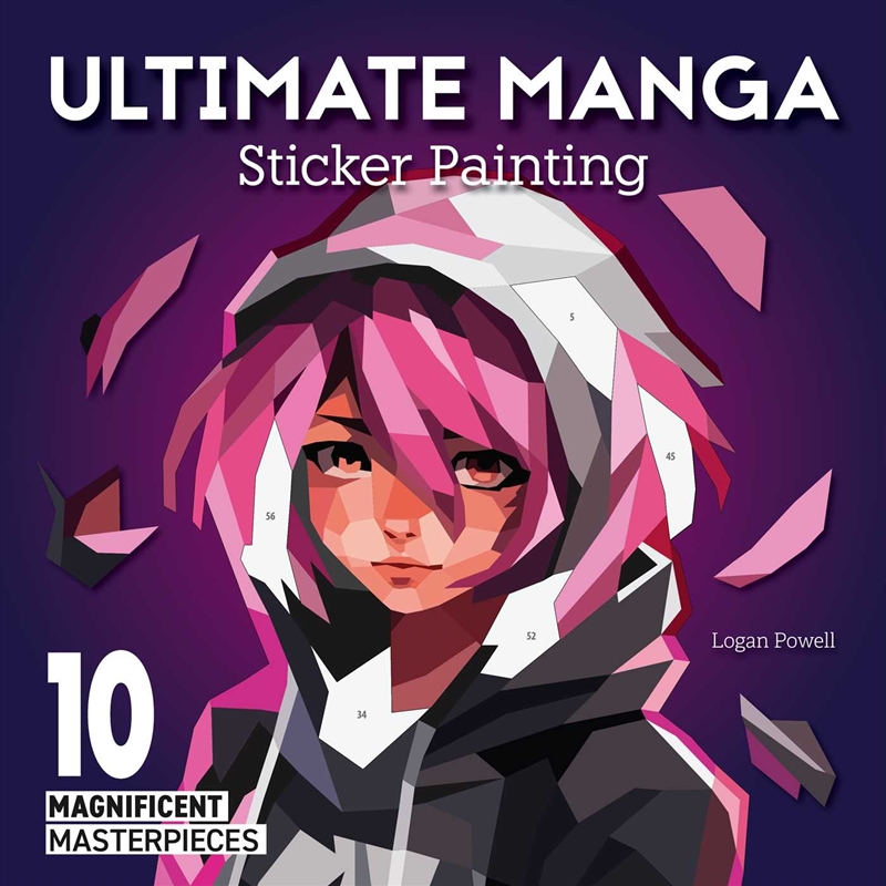 Ultimate Manga Sticker Painting/Product Detail/Kids Activity Books