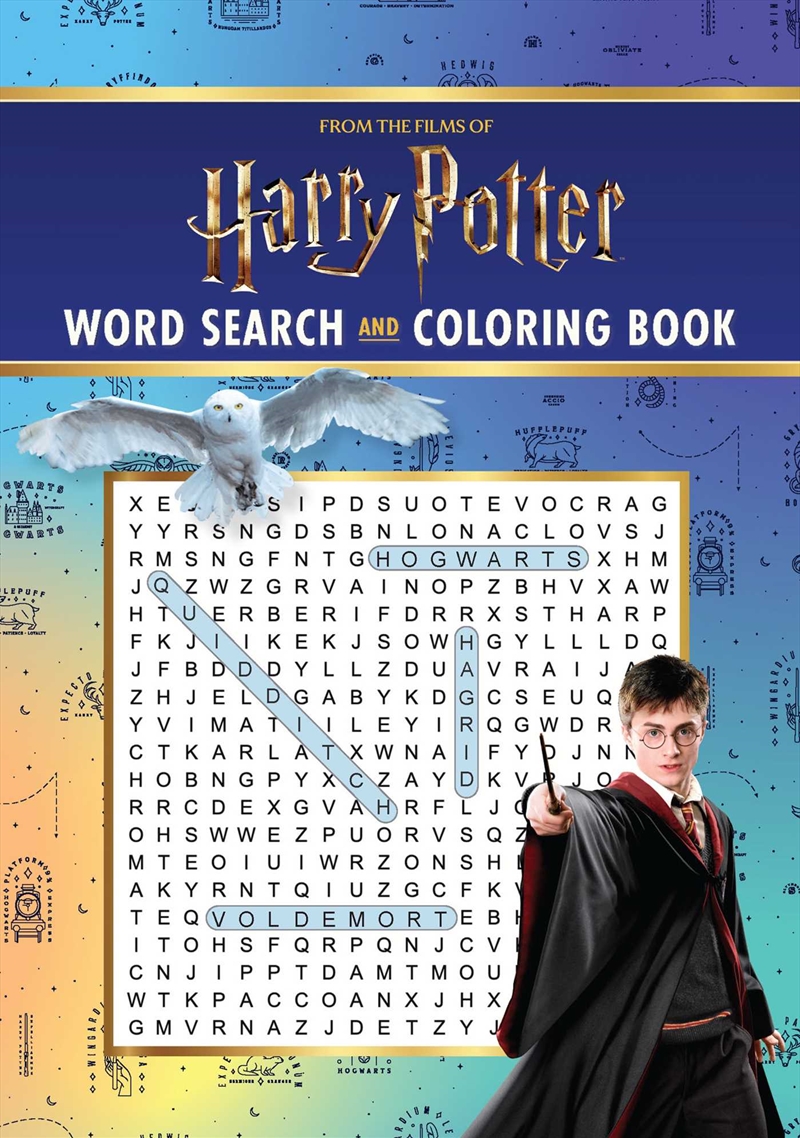 Harry Potter Word Search And Coloring Book/Product Detail/Adults Activity Books