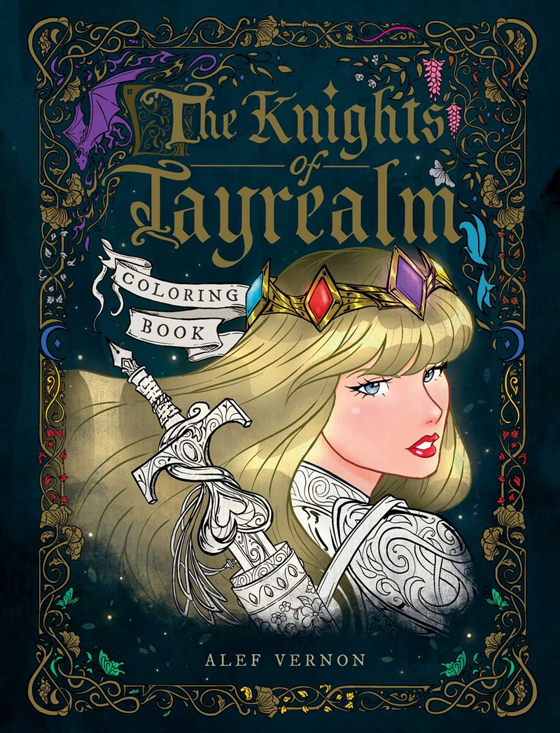 The Knights of Tayrealm Coloring Book/Product Detail/Adults Colouring