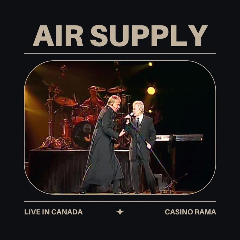 Air Supply Live In Canada/Product Detail/Rock/Pop