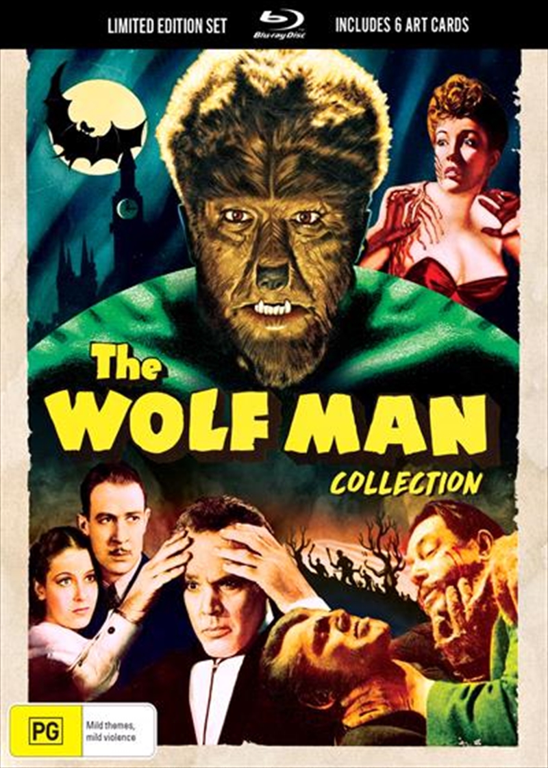 Wolf Man / Werewolf Of London / She-Wolf Of London - Limited Edition  Lenticular Hardcover + Art Ca/Product Detail/Horror