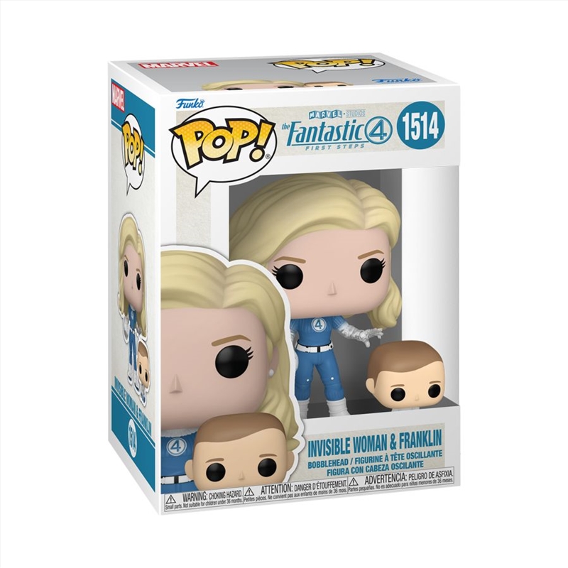Fantastic Four (2025) - Invisible Woman & Franklin Pop!/Product Detail/Movies