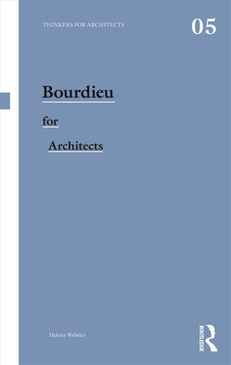 Bourdieu for Architects/Product Detail/Architecture