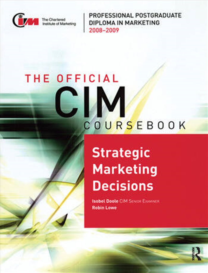 The Official CIM Coursebook/Product Detail/Business Leadership & Management