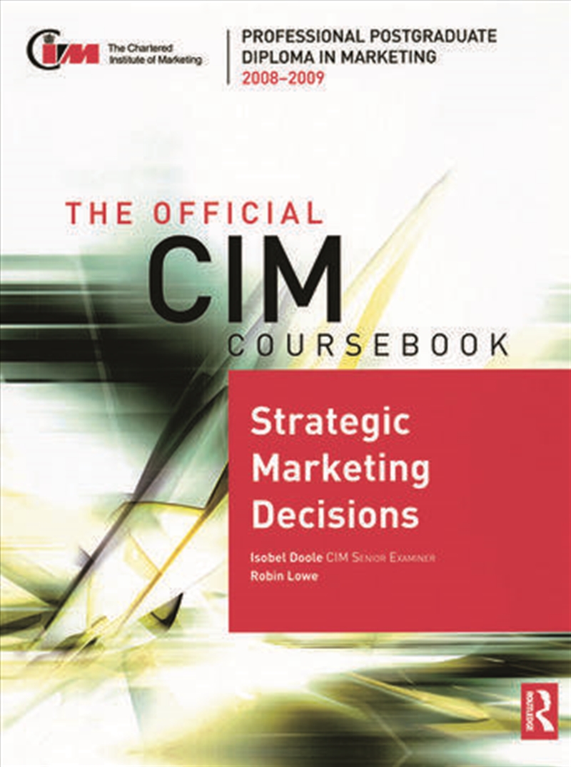The Official CIM Coursebook/Product Detail/Business Leadership & Management