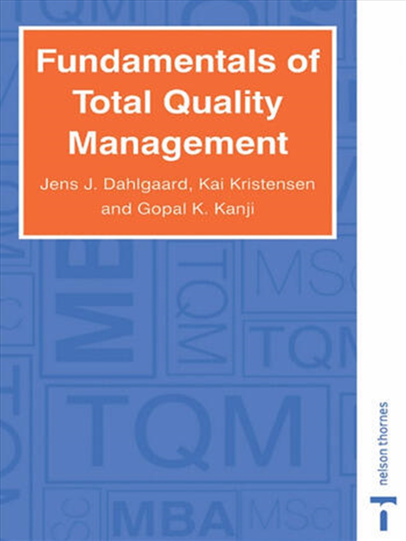 Fundamentals of Total Quality Management/Product Detail/Business Leadership & Management