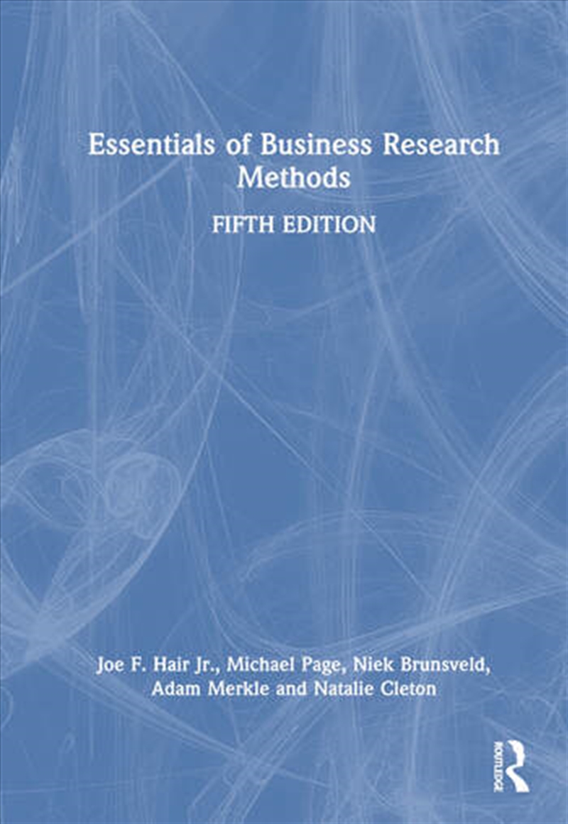 Essentials of Business Research Methods/Product Detail/Business Leadership & Management