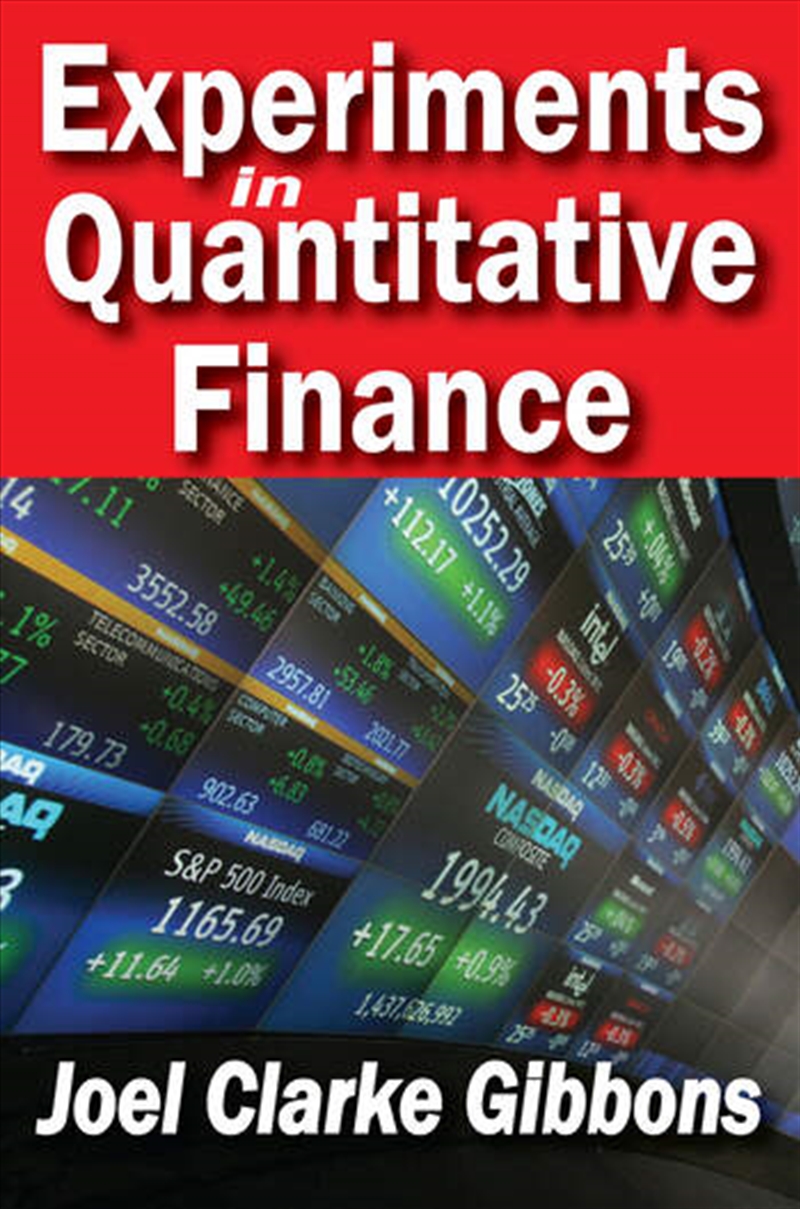Experiments in Quantitative Finance/Product Detail/Business Leadership & Management