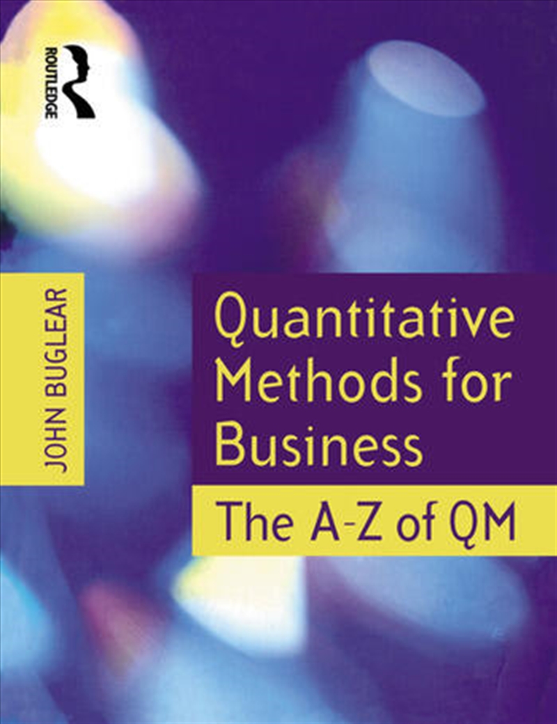 Quantitative Methods for Business/Product Detail/Business Leadership & Management