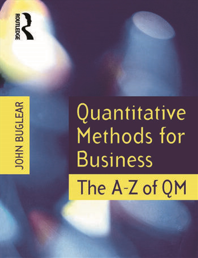 Quantitative Methods for Business/Product Detail/Business Leadership & Management