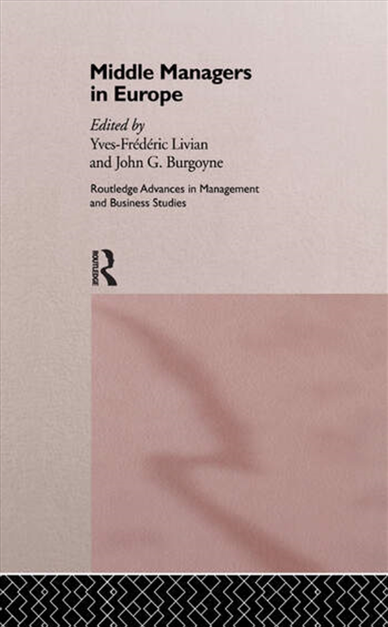 Middle Managers In Europe/Product Detail/Business Leadership & Management