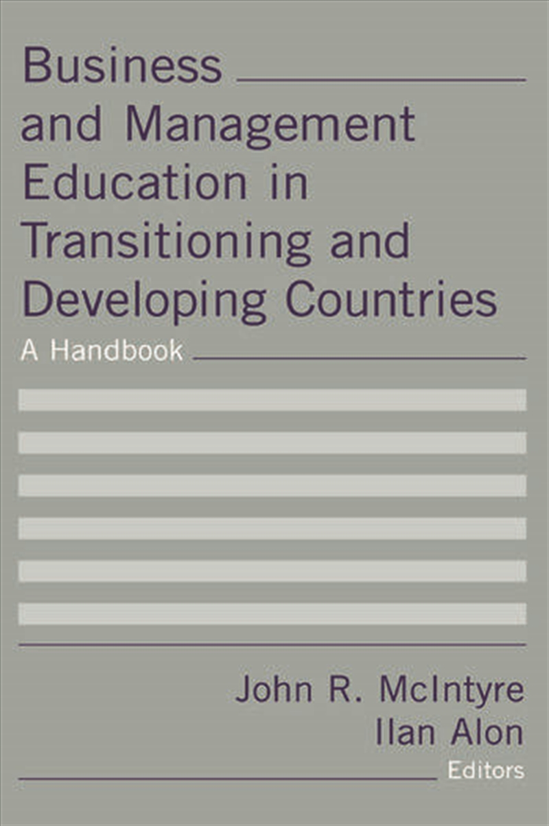 Business and Management Education in Transitioning and Developing Countries/Product Detail/Business Leadership & Management