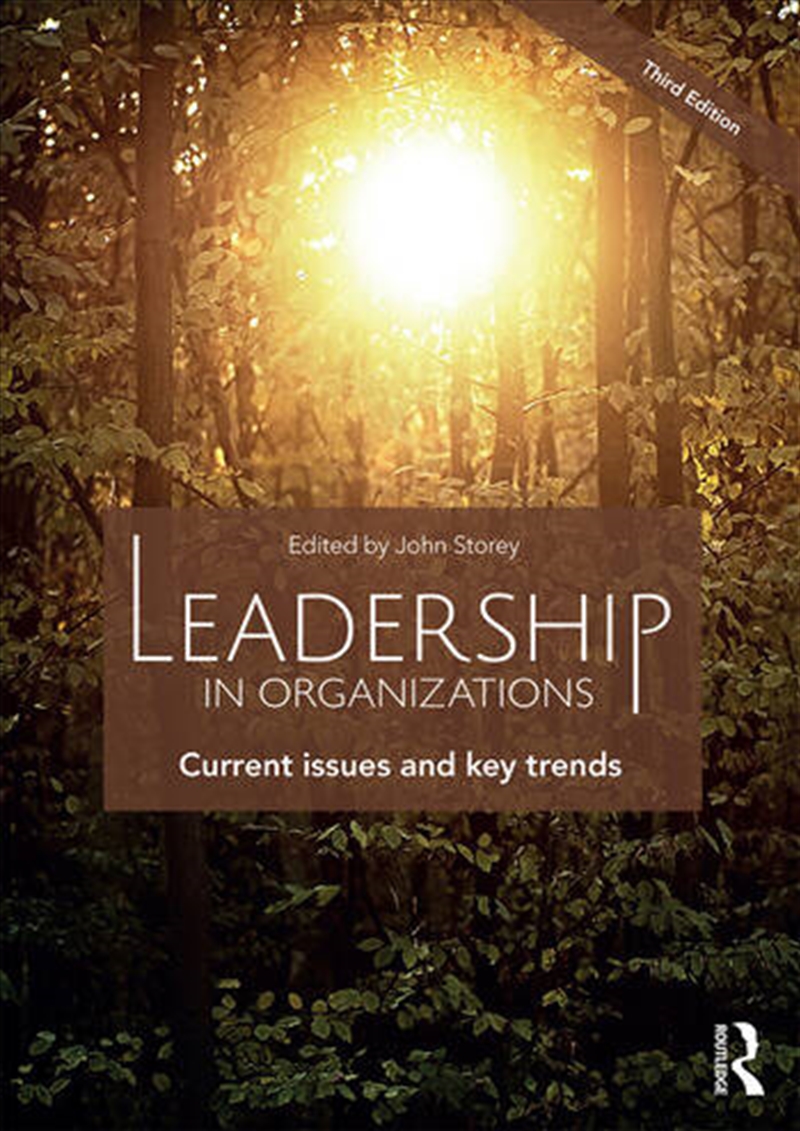 Leadership in Organizations/Product Detail/Business Leadership & Management