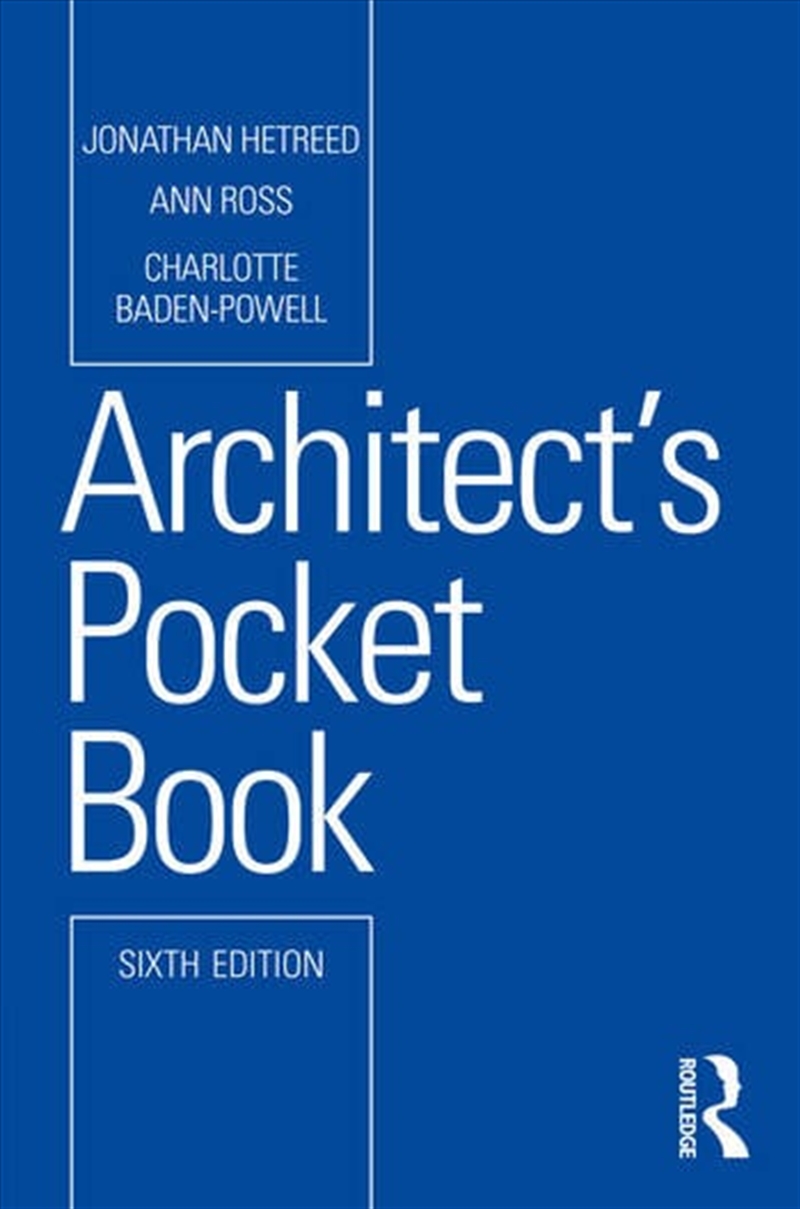 Architect's Pocket Book/Product Detail/Architecture