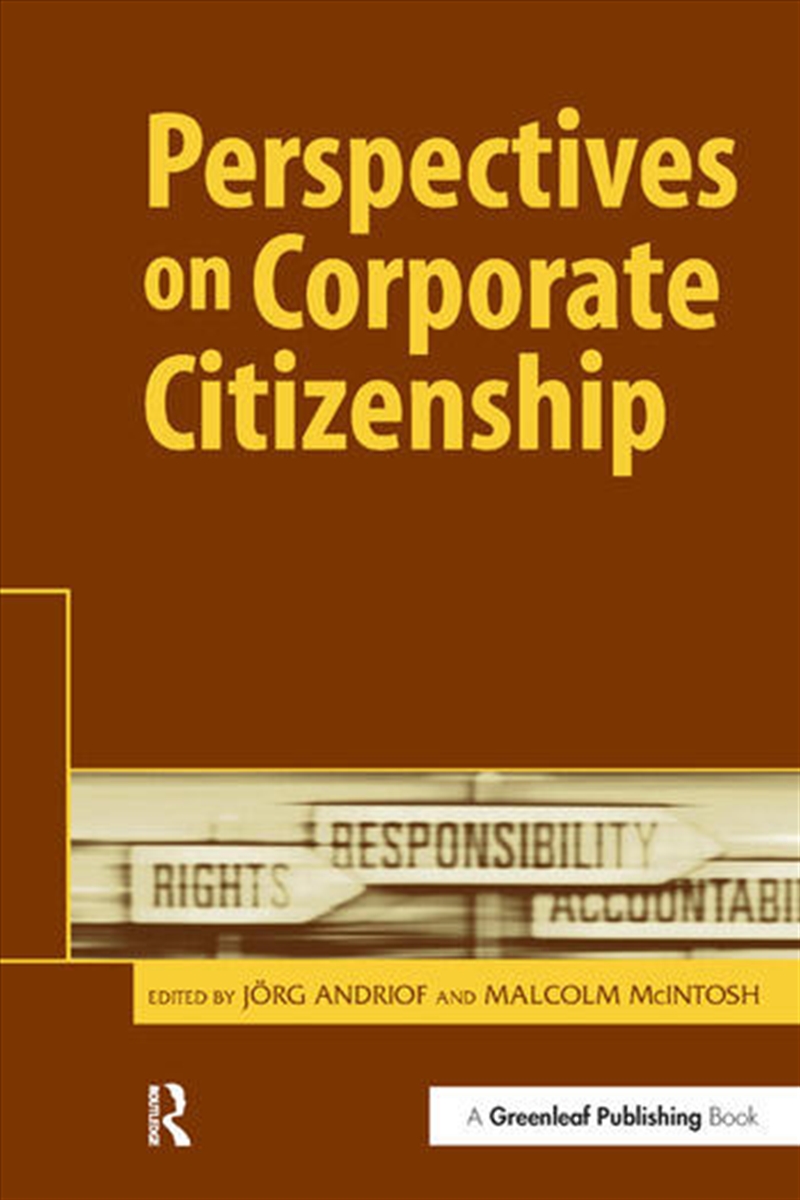 Perspectives on Corporate Citizenship/Product Detail/Business Leadership & Management