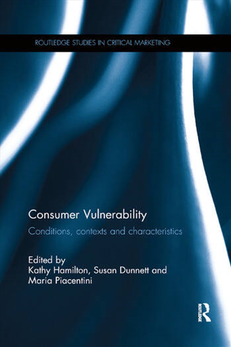 Consumer Vulnerability/Product Detail/Business Leadership & Management