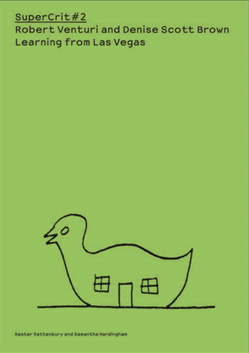 Robert Venturi and Denise Scott Brown: Learning from Las Vegas/Product Detail/Architecture