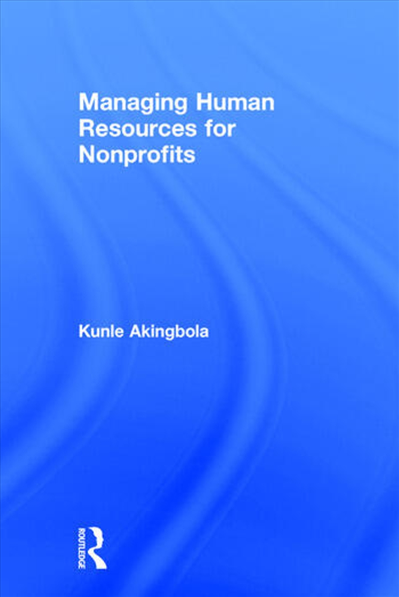 Managing Human Resources for Nonprofits/Product Detail/Business Leadership & Management