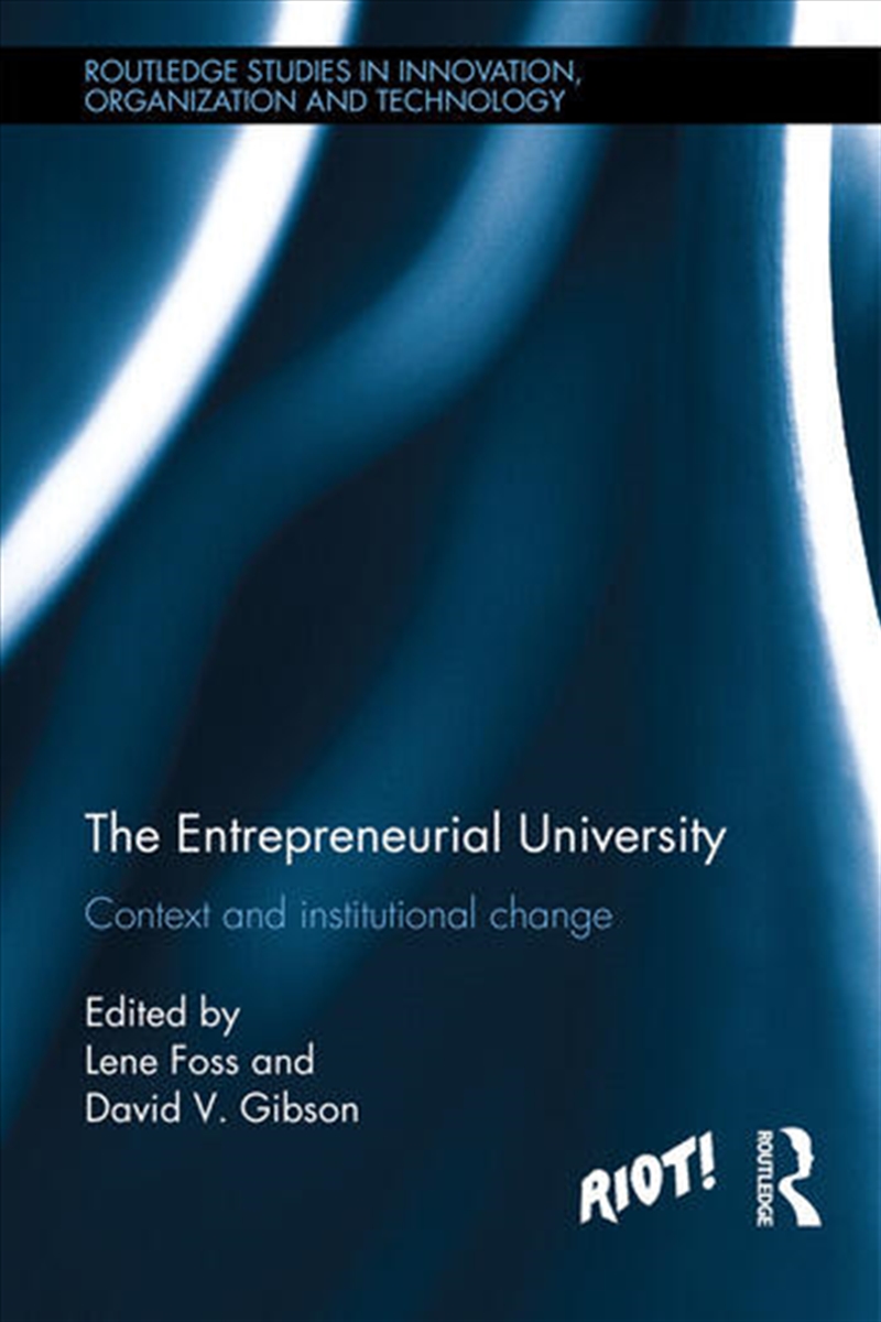 The Entrepreneurial University/Product Detail/Business Leadership & Management