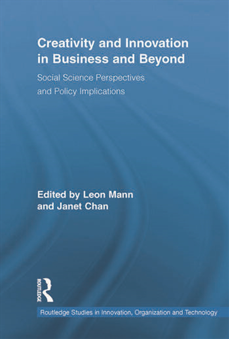 Creativity and Innovation in Business and Beyond/Product Detail/Business Leadership & Management