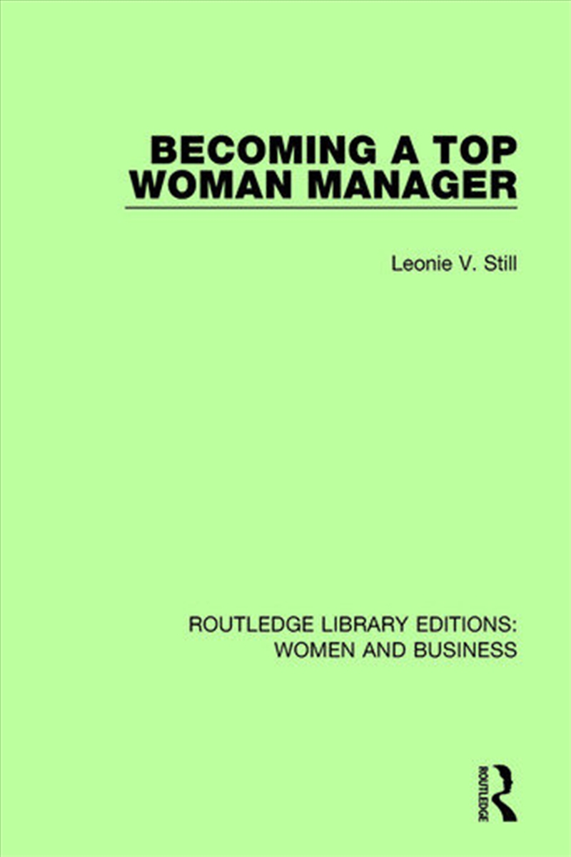 Becoming a Top Woman Manager/Product Detail/Business Leadership & Management