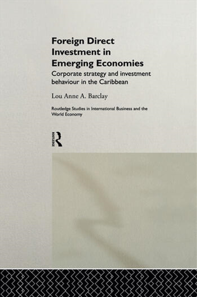 Foreign Direct Investment in Emerging Economies/Product Detail/Business Leadership & Management