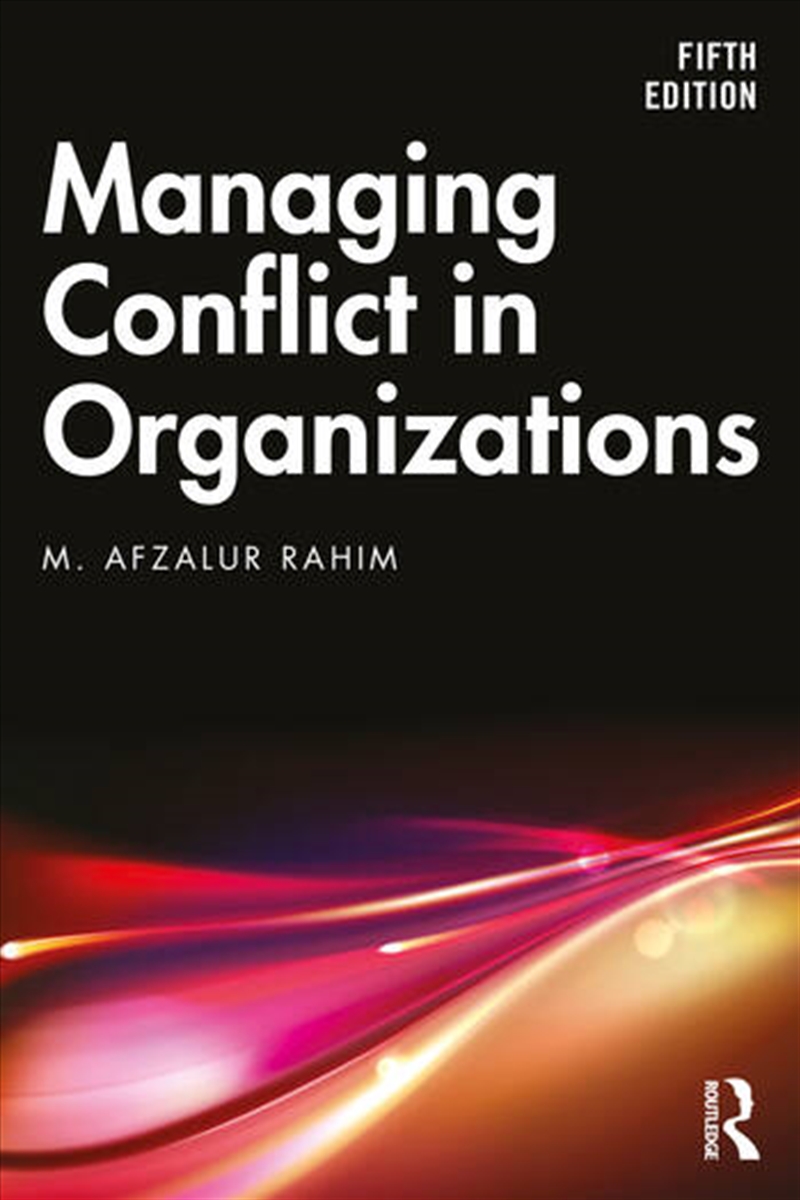 Managing Conflict in Organizations/Product Detail/Business Leadership & Management