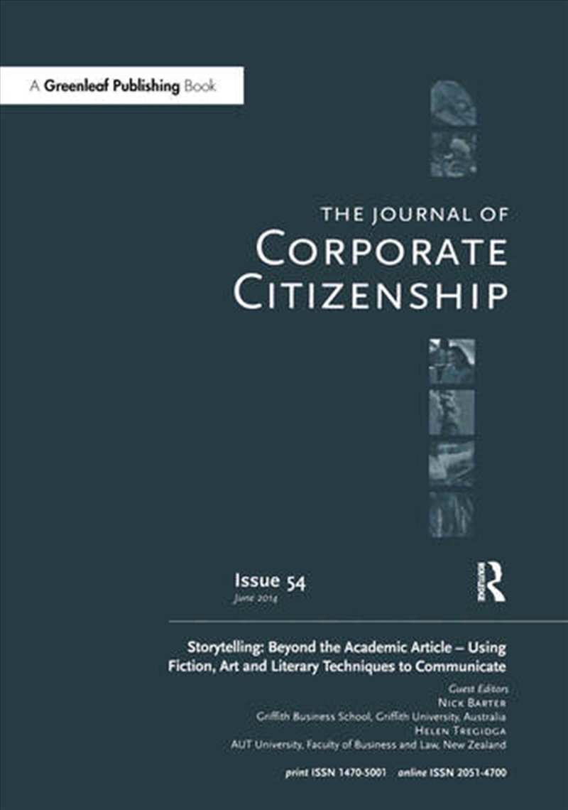Storytelling: Beyond the Academic Article – Using Fiction, Art and Literary Techniques to Communicat/Product Detail/Business Leadership & Management