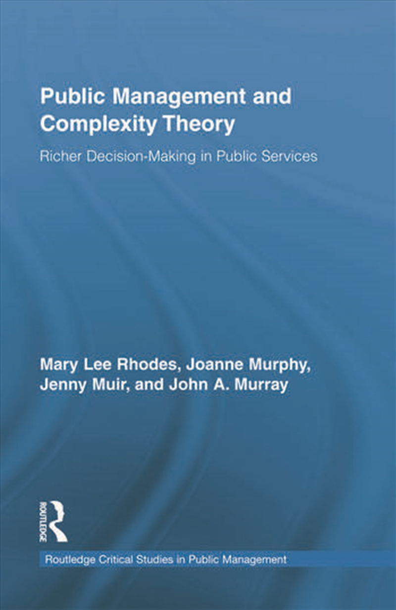Public Management and Complexity Theory/Product Detail/Business Leadership & Management