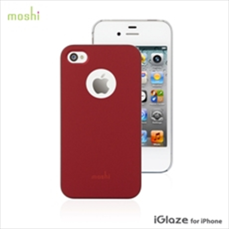 iGlaze 4 - Red/Product Detail/Phone Accessories