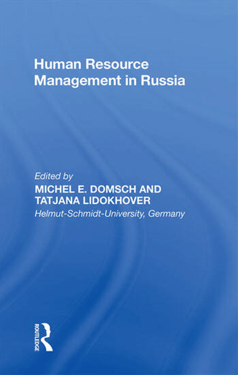 Human Resource Management in Russia/Product Detail/Business Leadership & Management