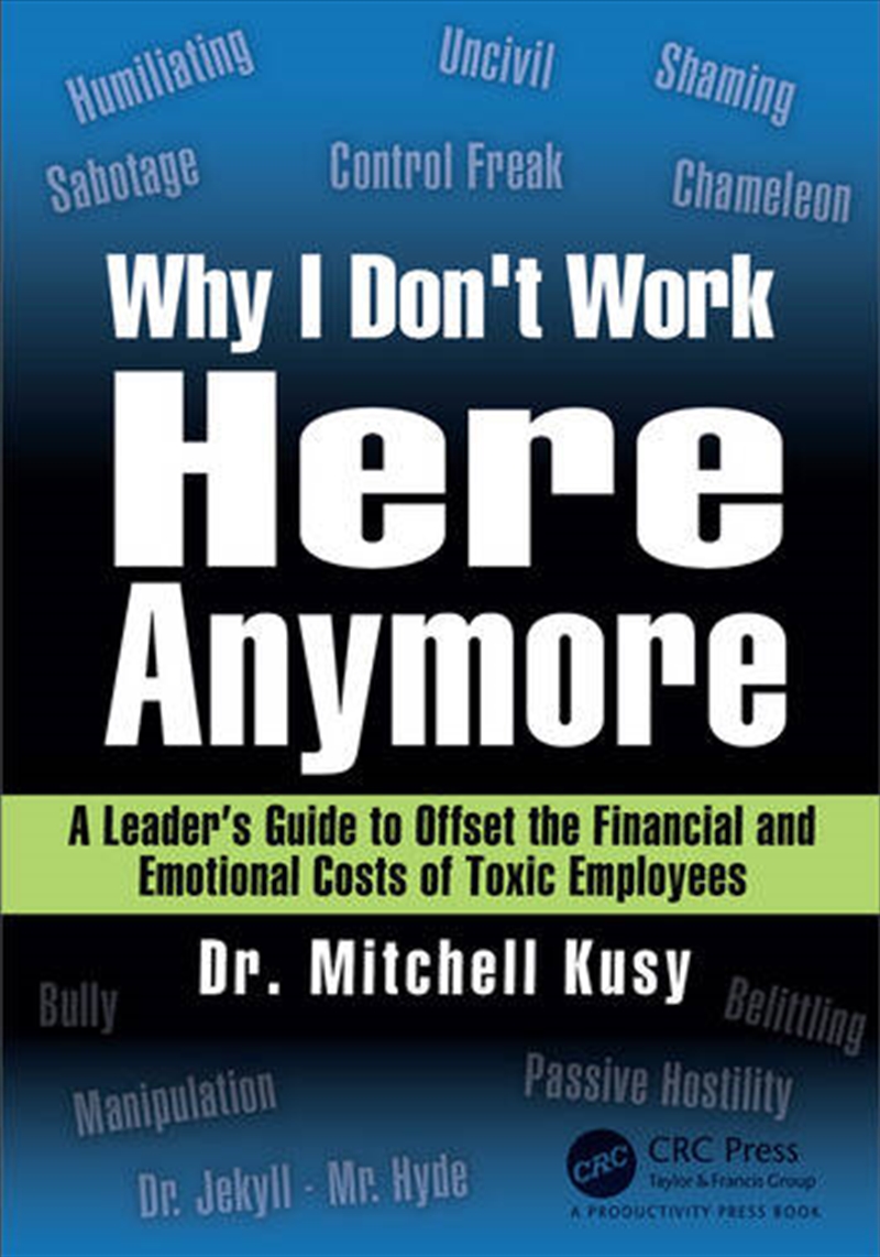 Why I Don't Work Here Anymore/Product Detail/Business Leadership & Management