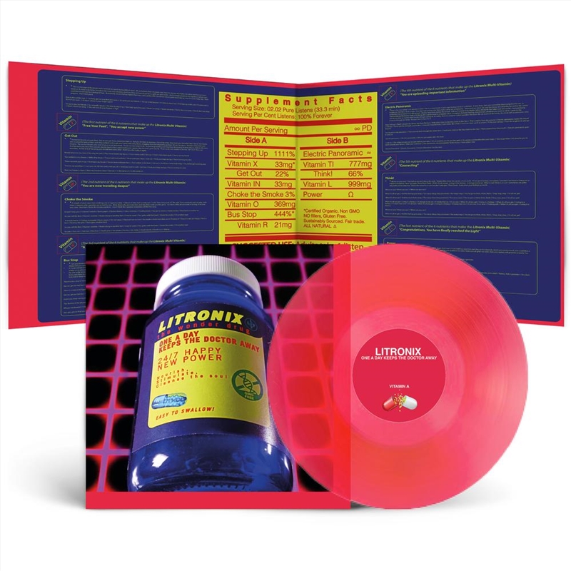 One A Day Keeps The Doctor Away - Transparent Red Vinyl/Product Detail/Rock/Pop