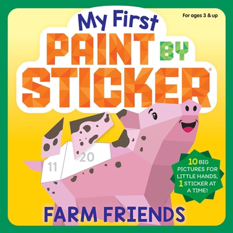 My First Paint By Sticker: Farm Friends/Product Detail/Childrens