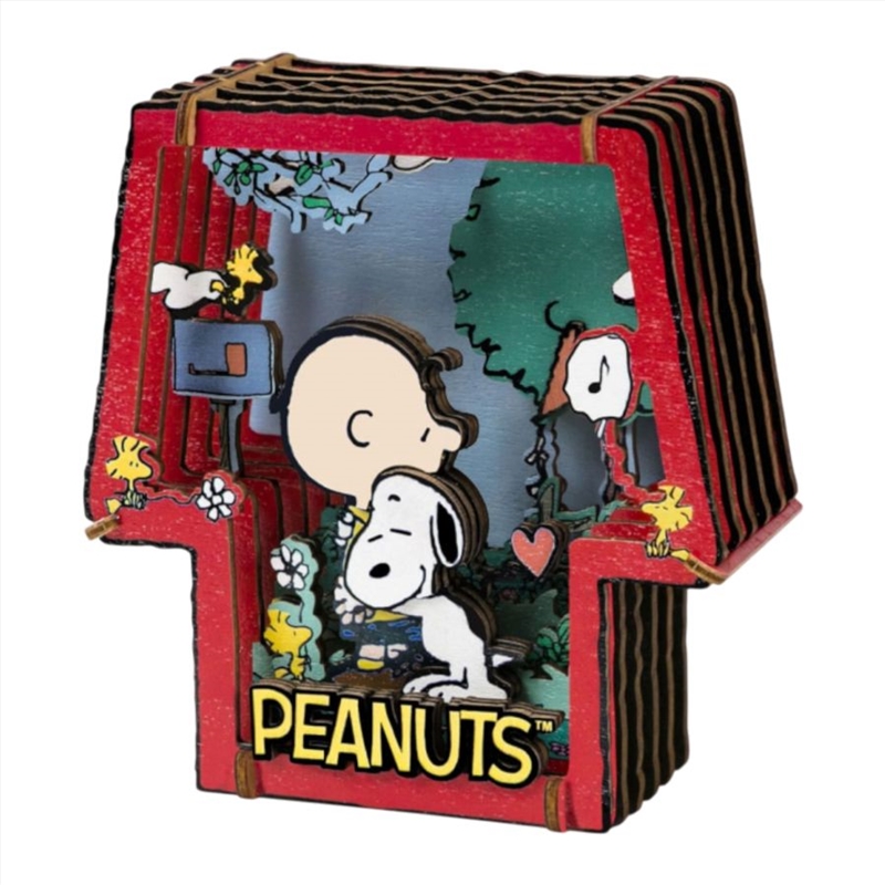 Peanuts - Snoopy Healing Hug Wooden Theater (24 Pcs)/Product Detail/Figurines